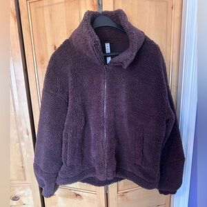 Lululemon Cinchable Fleece Zip Up